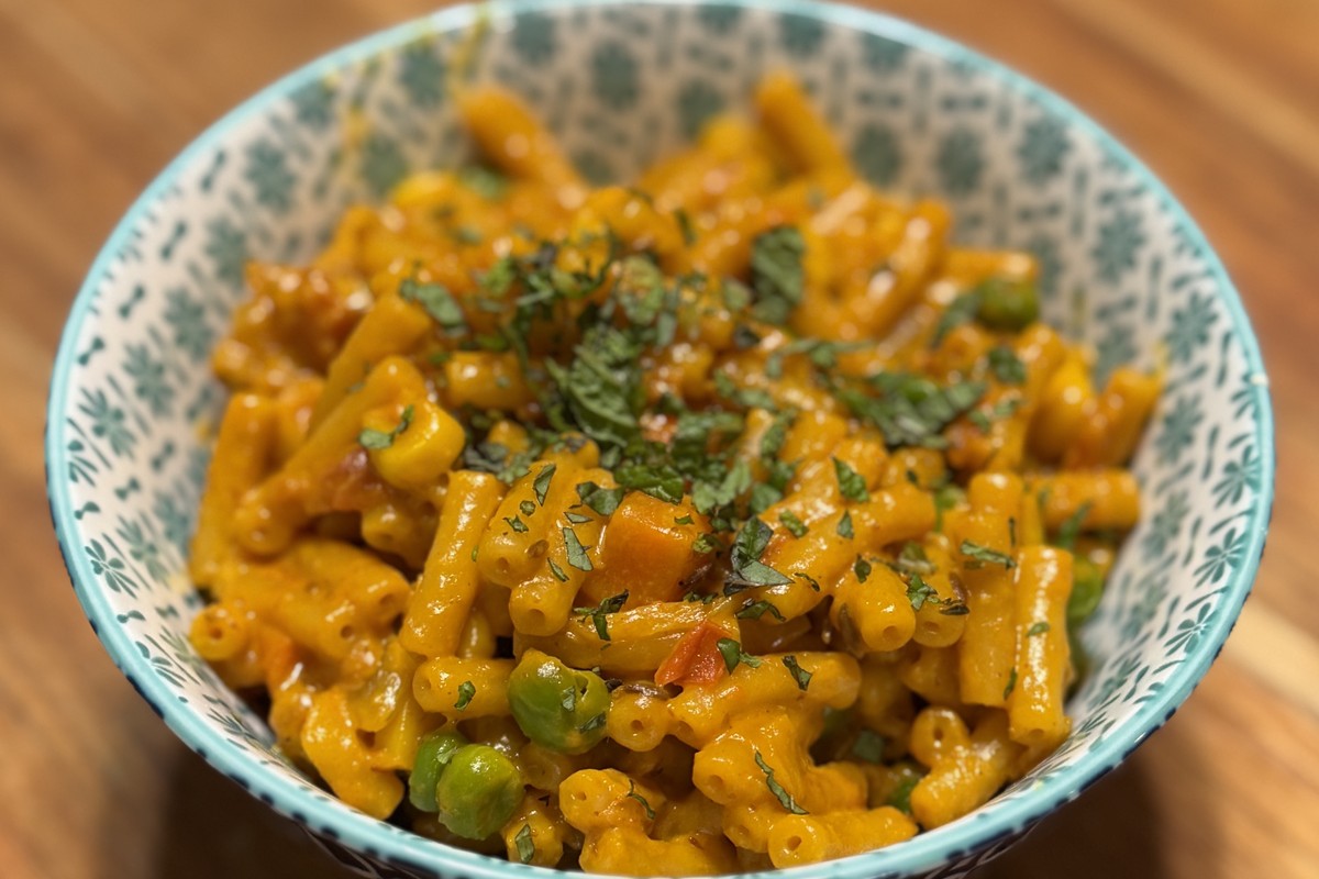 Masala Mac in a bowl